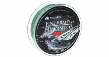 Fir Textil FHP Mikado Nihonto Fine Braid 15M 0.18Mm/14.4Kg/15M-Green 