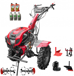 Motocultor Profesional Weima Wm 1100FE-6 Viteze 16Cp Pornire Electrica cu Diferential Roti Metalice Plug Arat Rarita Reglabila Prasitoare 