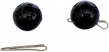 Plumbi Cheburashka MMT Konger Negru 26gr cu Agrafa Detasabila 5buc 