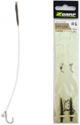 Rig Crap MMT Zebco No.6 Z-Carp Stiff-D Rig 