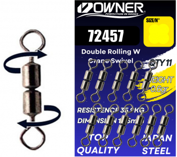 Vartej MMT Owner Amaz No.22 5.2kg 72457 Rolling Dublu W Crane Swivel 12buc 