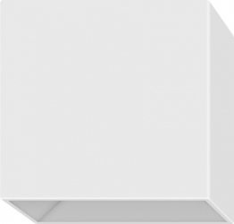 Aplica de perete pentru exterior cu unghi reglabil 2x2w alb 260lm 3000k lumina calda ip65 BR-BG38-00010 Vekta Braytron