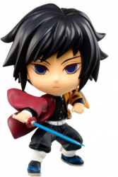 Figurina Demon Slayer Kimetsu no Yaiba Giyu Tomioka The Third Chibi Kyun-chara 6cm 