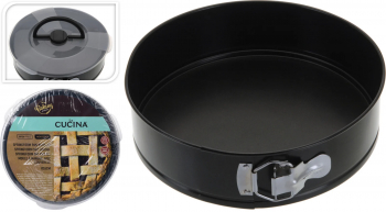 Forma tort detasabila Excellent Houseware otel 26x9 cm negru 