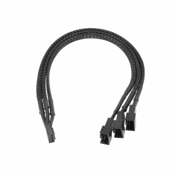Cablu alimentare ventilator Akyga AK-CA-65 4 pini la 1 x 4 pini + 2 x 3 pini 25 cm 