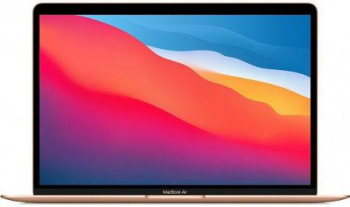 Laptop Apple MacBook Air Retina Apple M1 3.20 GHz 13.3 inch 8GB 256GB SSD Integrated M1 Graphics Mac OS Big Sur Layout US Gold 