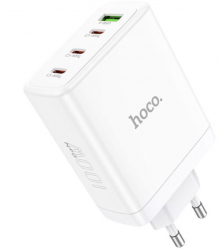 Incarcator pentru Priza USB 3x Type-C Fast Charging 100W M46 White 