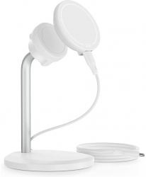 Incarcator Wireless Apple MagSafe HaloLock Shift I164 Alba 