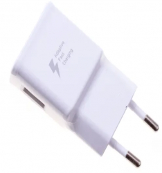 Incarcator retea Fast Charging pentru Samsung USB 15W 2A Alb 