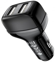 Incarcator Auto 2xUSB 12W 2.4A G315 Black 