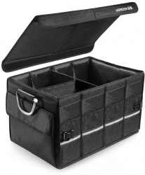 Dispozitiv Pentru Organizare Auto Portbagaj Tip Cutie 55l Ergonomic I180 Deep Dark 