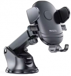 Suport Multifunctional Auto de Telefon pentru Parbriz si Bord Lightweight I12 Deep Dark 