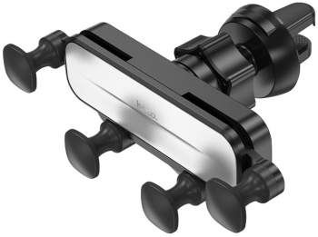 Suport Auto pentru telefon cu prindere in Grila de Ventilatie Manner F33 Black/Silver 