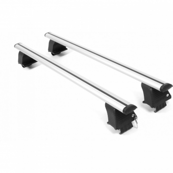 Set 2 bare portbagaj transversale universale compatibil cu automobile fara bare longituninale sau prindere fixa lungime 130 cm 