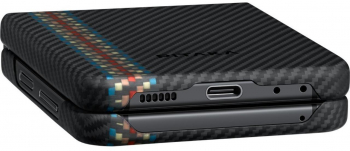 Husa Pitaka MagEZ 3 Aramida compatibila cu Samsung Galaxy Z Flip5 MagSafe Rhapsody 