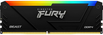 Memorie Kingston FURY Beast RGB 16GB DDR4 3200MHz CL16 KF432C16BB12A/16 