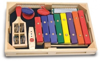 Set instrumente muzicale incepatori Melissa & Doug 