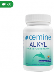 ALKYL Ulei de ficat de rechin Oemine 500 mg 60 capsule