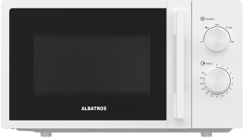 Cuptor cu microunde Albatros MWA-20MC4 700 W 20 L Dezghetare Lumina interior Alb 