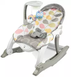 Balansoar cu vibratii pentru copii Winfun Rainbow 552104 Gri 