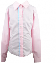 Camasa cu maneca lunga pentru fete Mini Junior CFMJ-2-146 Roz 