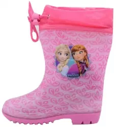 Cizme din cauciuc pentru fete Frozen Setino 860-552R Roz 
