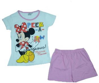 Compleu 2 piese pentru fete Minnie Mouse Disney MMD3-A-128 Alb 