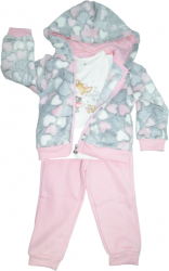 Compleu 3 piese pentru copii Happy House FOFO-197-98 Multicolor 