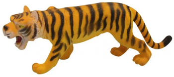 Figurina tigru 13 cm Unikatoy 236019-4 Portocaliu 