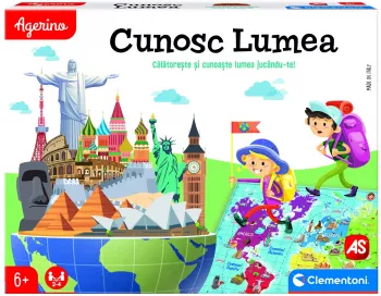Joc Clementoni Agerino - Cunosc lumea 