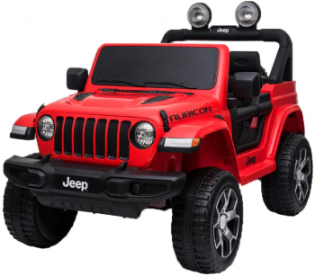 Masina electrica cu telecomanda Jeep Rubicon 4x4 Toyz JE1211 Rosu 