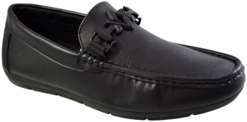 Mocasini barbati Negri cu catarama AV 42 