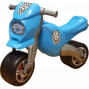 Motocicleta fara pedale pentru copii Dohany Cross 8 113906 Albastru 