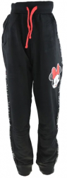 Pantaloni sport pentru fete E Plus M Minnie Mouse 52-152N-140-cm Negru 