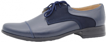 Pantofi eleganti pentru baieti KMK 200-34 Bleumarin 
