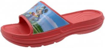 Papuci din spuma pentru baieti Mickey Mouse Setino 52517521-31-32 Rosu 
