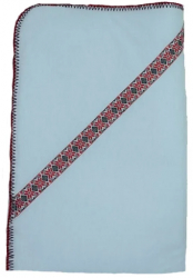 Paturica 80 x 80 cm pentru bebelusi Mini Junior PEBEN3-A Alb 