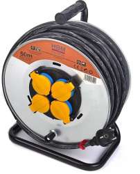 Prelungitor electric rola 3x1.5 50m 