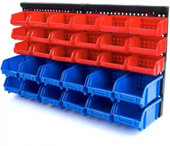 Raft pentru depozitare cu 30 de cuve SelTech 