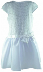 Rochita eleganta pentru fete Mini Junior SR14-122 Alb 
