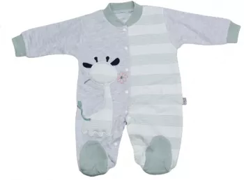 Salopeta cu maneca lunga pentru copii Gaye Bebe 2178VG Verde 