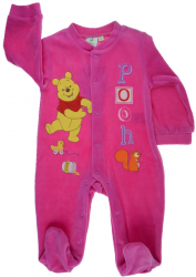 Salopeta cu maneca lunga pentru fete Disney Baby DB84766-80 Fucsia 