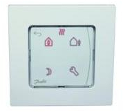 Termostat de camera Danfoss Icon cu afisaj LED de 230 V programabil 088U1020 