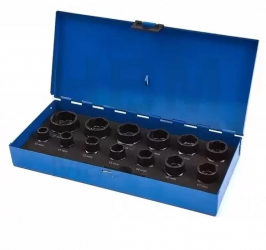 Trusa cu tubulare pentru antifurt 3/8 