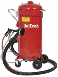 Aparat de sablat cu aspiratie 105L SelTech 