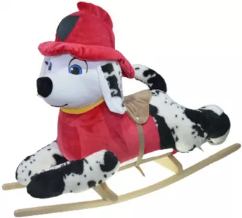 Balansoar Paw Patrol Marshall pentru copii Akra 789014-1 Rosu 