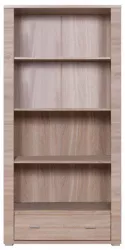 Biblioteca pal stejar sonoma Grand 93x39x192 cm 