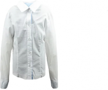 Camasa cu maneca lunga pentru fete Mini Junior CFMJ-21-140 Alb 