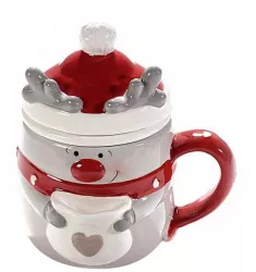 Cana ceramica cu infuzor model Ren Ø 8x8/14 cm 