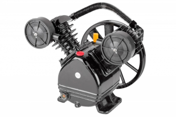 Cap compresor 2 pistoane si fulie 250mm pentru rezervoare 50-120l V2051 